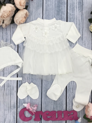 Купить оптом 289-М. Костюм ясельный, четверка, хлопок 100% интерлок в Пятигорске